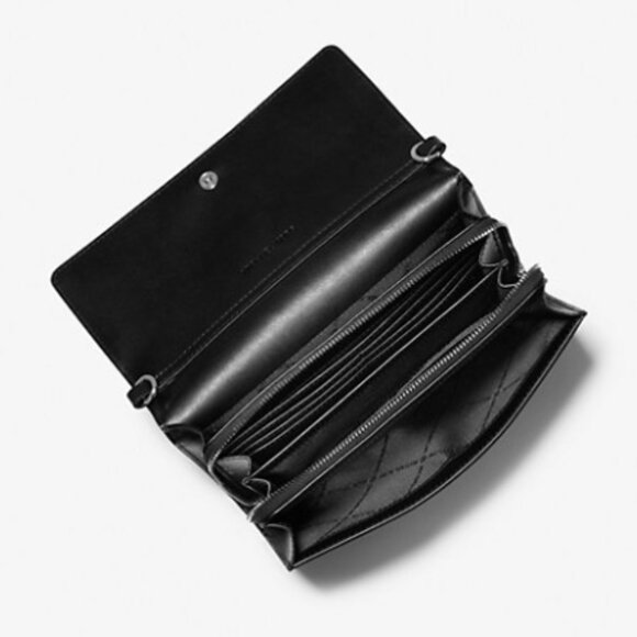 Michael Kors Jet Set Large Ombré Signature Logo Crossbody Bag NWT - Picture 2 of 3